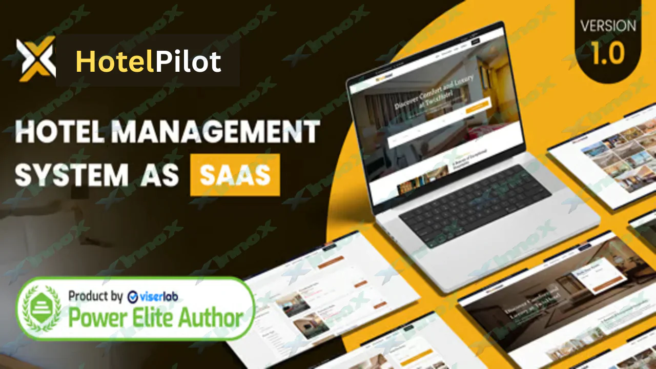 HotelPilot - Hotel Management System SAAS Navigate hospitality with confidence.