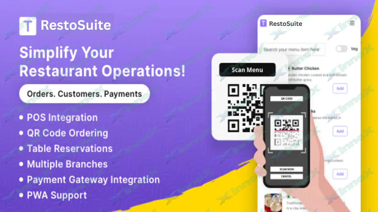 RestoSuite - SaaS All-In-One Restaurant Management System with POS