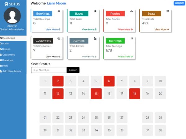 Bus Ticket Booking System - Image 2